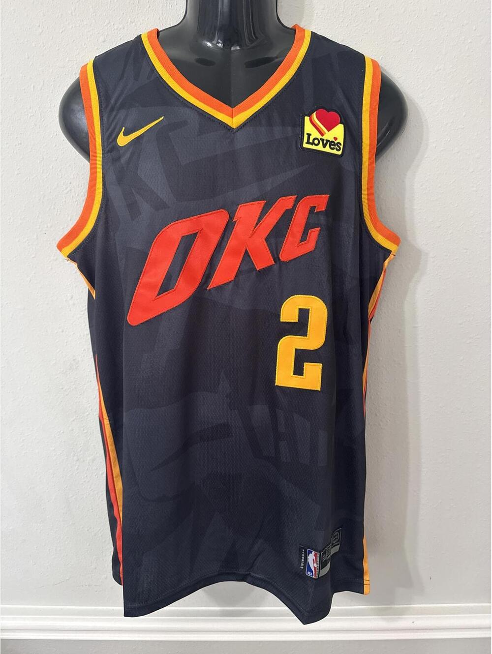 Oklahoma City Thunder Shai Gilgeous-Alexander Jersey Men’s L